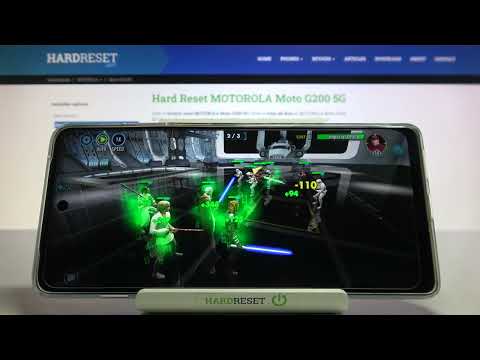 Motorola G200 5G *! 144 Hz Screen Refresh !* Game TEST  - Galaxy Of Heroes Star Wars