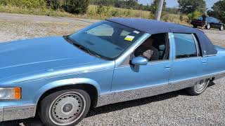 1993 Cadillac Fleetwood Brougham D'Elegance Walk Around and Drive Away