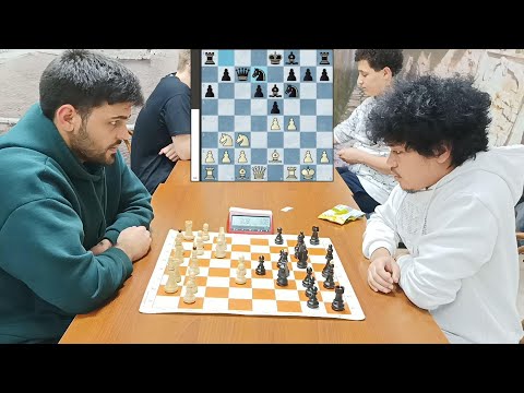 Najdorf Sicilian defense IM Babazada Khazar (2361) vs FM Bacojo Mark Jay (2338) Blitz chess 3+2