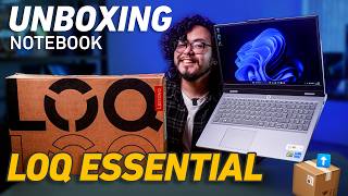 UNBOXING Notebook Lenovo LOQ-e 💻 🆕 GAMER c/ RTX 5060 capada?! MUDOU muito?