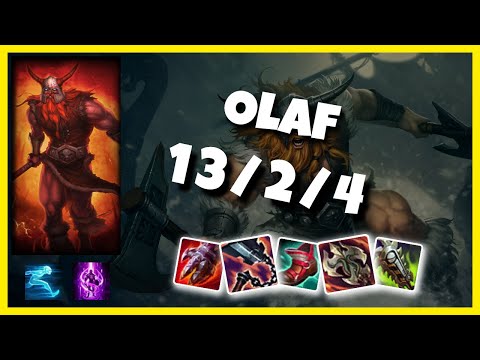 Olaf vs Fiora NA Challenger TOP (13/2/4) - v11.2