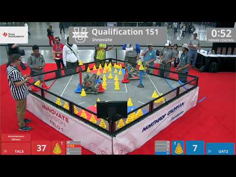 2018 VEXU Innovate Q151 - TAL5 vs UAT2 - 53 to 48