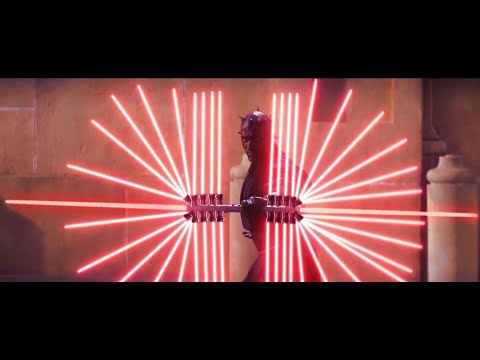 Funny - Darth Maul's New Lightsaber