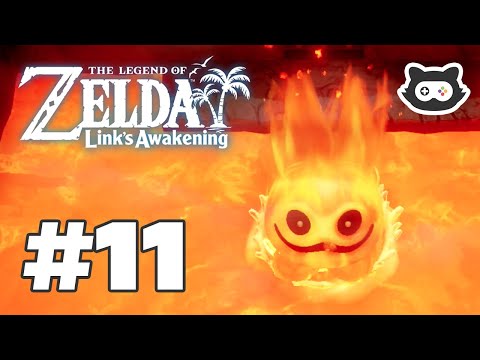 The Legend of Zelda: Links Awakening - Gameplay Walkthrough (PART 11: TURTLE ROCK & DEFEAT HOT HEAD)
