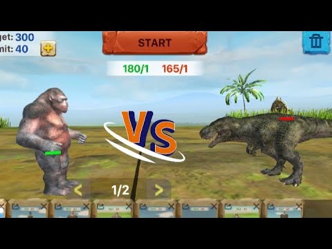 Goro the Giant vs t-rex arbs
