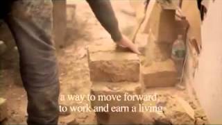 Raffaele Vassallo making a Neapolitan oven at Via Tribunali