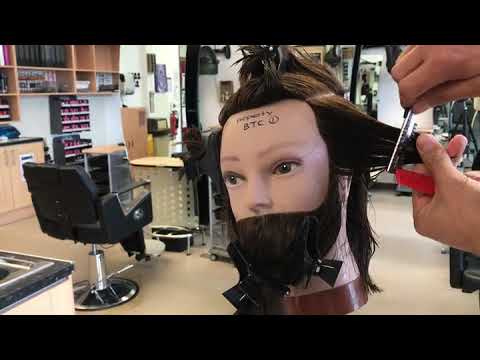 Mens layered haircut Round