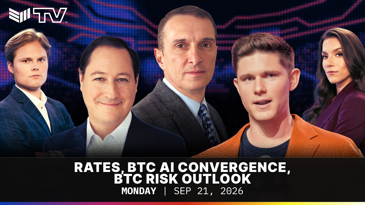 Rates, BTC AI Convergence, BTC Risk Outlook | BMTV Sep. 21, 2026