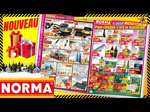 catalogue NORMA du 15 au 21 mars 2023 💝💛 Arrivage - FRANCE