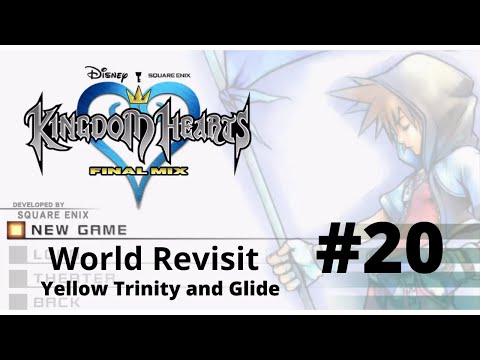 Glide World Revisit - Kingdom Hearts HD 1.5 Final Mix 100% Walkthrough Part 20 Guide No Commentary