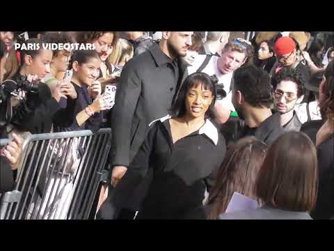 SHAY @ Paris Fashion Week 27 septembre 2023 show Courrèges