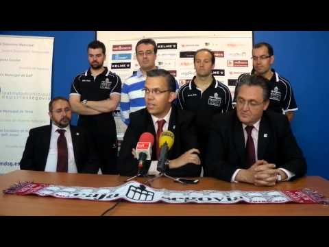 LNFS Semifinales Caja Segovia FS 5 - FC Barcelona  4 Rueda prensa Caja Segovia  1/6/2013
