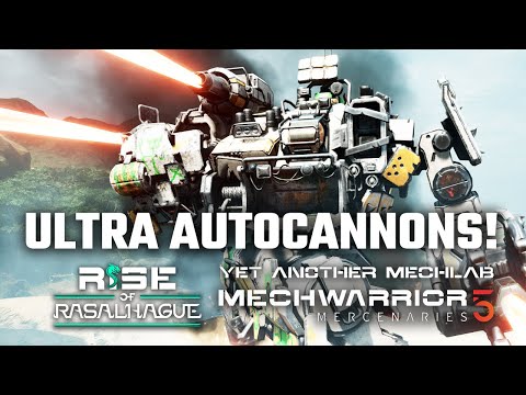 Ultra Autocannon 20 Mayhem - Mechwarrior 5: Mercenaries Modded | YAML + Rise of Rasalhague 64