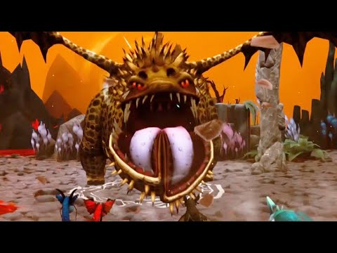 Catastrophic Quaken Boss Battle [Dragons: Legends of The Nine Realms]
