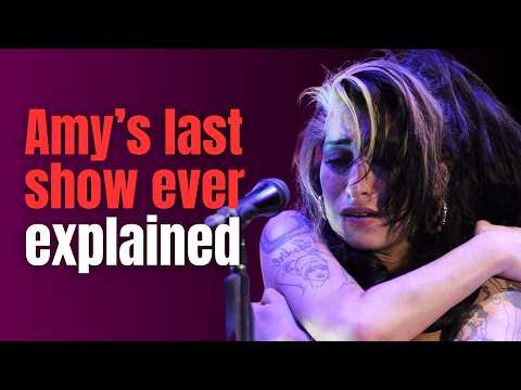 Amy Winehouse’s final show was an unbelievable catastrophe