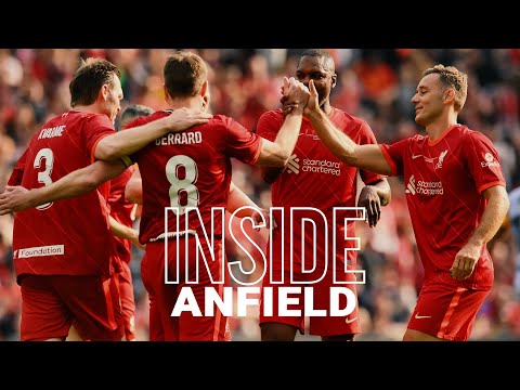 Inside Anfield: Liverpool FC 1-2 Barcelona Legends | Teamtalks, tunnel cam and more