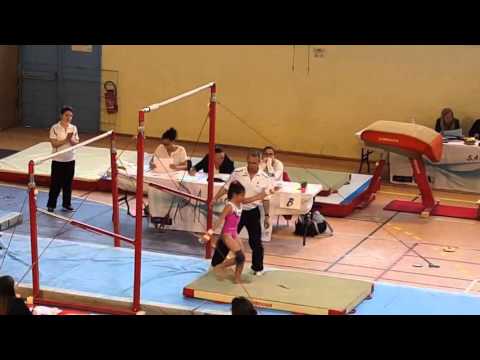 Compétition de gym zone ile de france individuelle FFG 11 ans