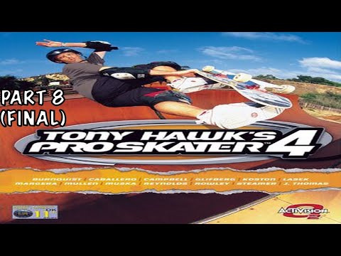 Let's Play Tony Hawk's Pro Skater 4 Part 8 - Shipyard/Create A Skater Pro Specific Challenge (Final)