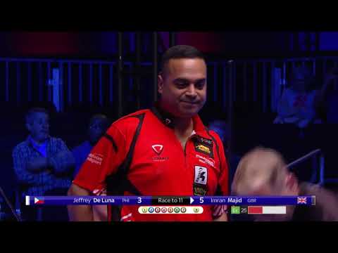 Last 16 | Jeff De Luna vs Imran Majid | 2019 US Open Pool Championship