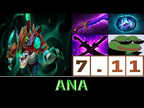ana [Slark] Always Go For The Win ► Dota 2 7.11