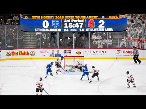 Stillwater vs STA Boys High school Hockey State Semi-Finals 2025