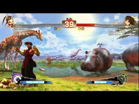 NEW-SHIMAUTA [Ibuki] vs. Amakusa [Yang] | SSF4 Arcade Edition