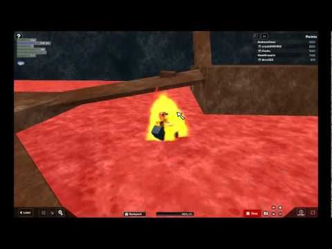 Fight of Ragdolls on Lava Map 2