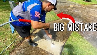 $14,000 Pressure Washing Mistake (Never Do This)