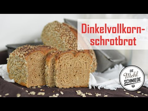 Baking wholemeal spelt bread at home // Wholemeal spelt bread // Baking spelt bread //