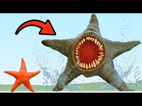 I MADE GIANT STARFISH SEA MONSTER In Garry's Mod