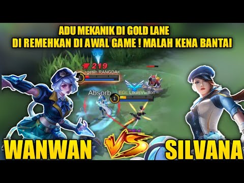 Di remehkan di awal game | wanwan top 1 global vs Silvana | build wanwan tersakit 2021