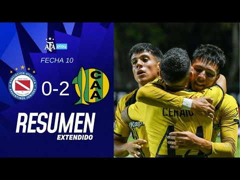 Argentinos Juniors 0 vs 2 Aldosivi  | #TorneoApertura2025 | Resumen Extendido | Fecha 10