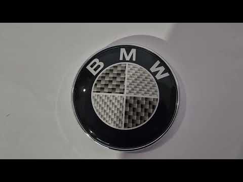 Эмблема Davs Auto Карбон 82 мм для BMW 5 серия E-34 1988-1995 гг - фото 1 - id-p2298219481