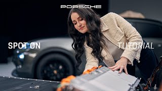 Porsche How to use Battery Conservation in the all-electric 