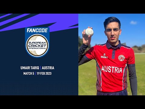 POTM: U.Tariq - MAL vs AUT | Highlights | FanCode ECI Malta-Austria | Malta 2023 | ECI23.005