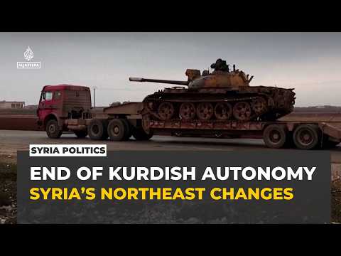 Syria ends Kurdish autonomy as government tightens control of northeast