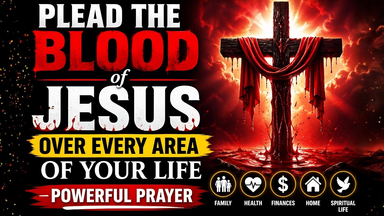 Apply the Blood of Jesus Over Every Area of Your Life (Break Every Stronghold)
