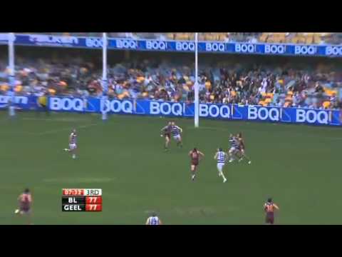 Jonathan Brown Injury (2011 AFL Season - Round 17)