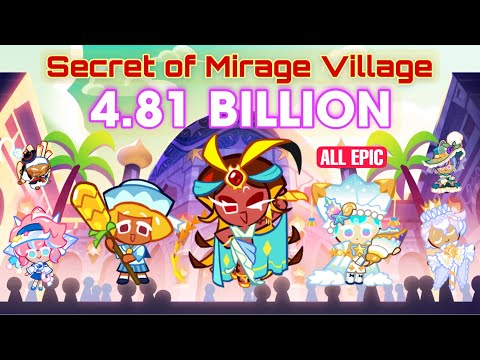 CookieRun OvenBreak | Yogurca: Secrets of Mirage Village 4.812B Full Run | GPZ