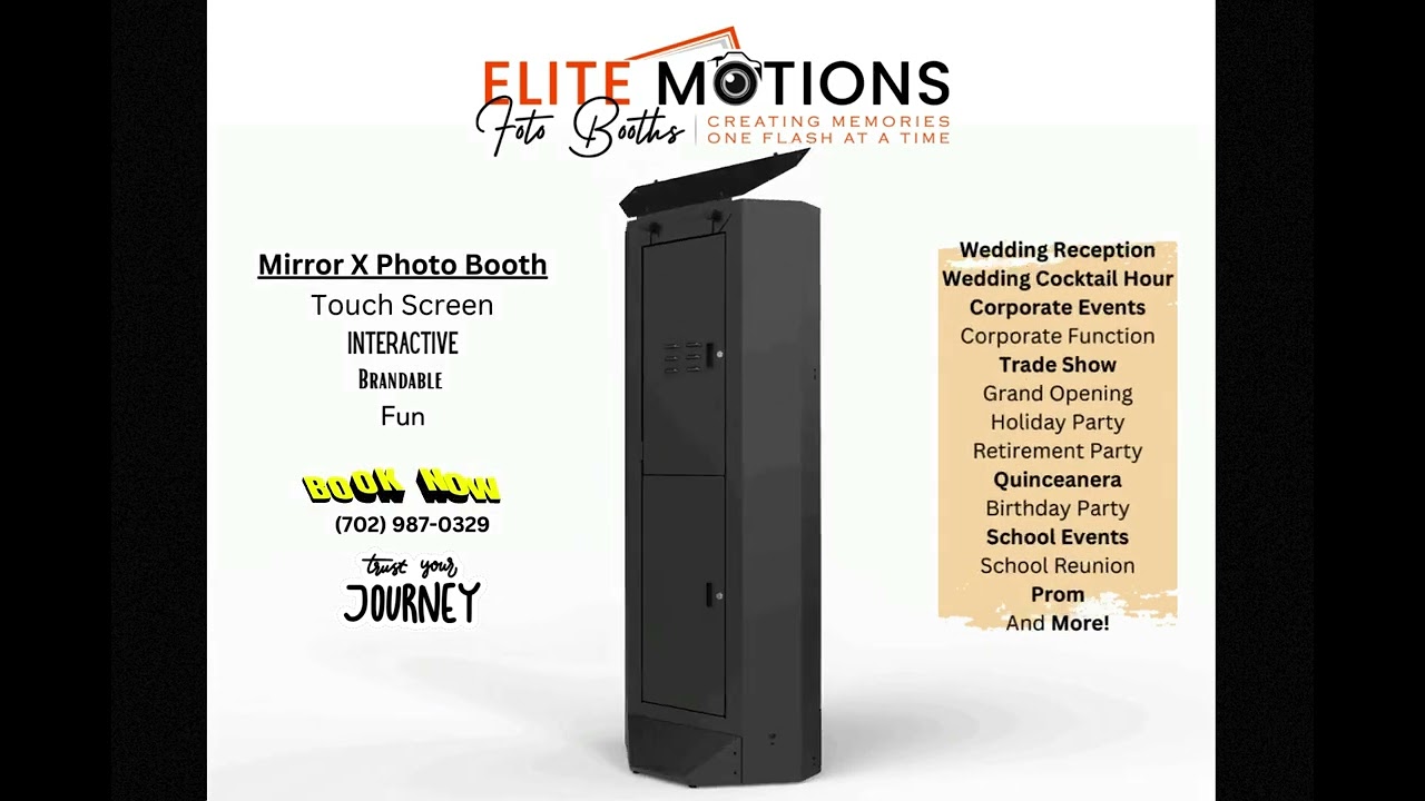 Promotional video thumbnail 5 for Elite Motions Foto Booths