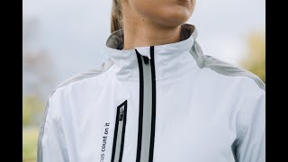 Ladies and Men's BOUNCE Rain Jacket and Rain trousers Features