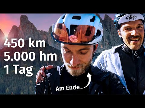 MÜNCHEN - VENEDIG auf dem Fahrrad: 450km in 24H (Kompletter Film)