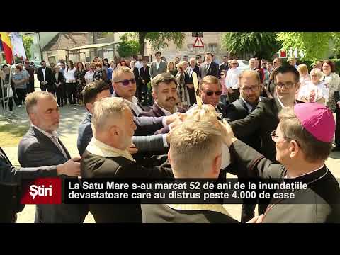 La Satu Mare s-au marcat 52 de ani de la inundațiile devastatoare