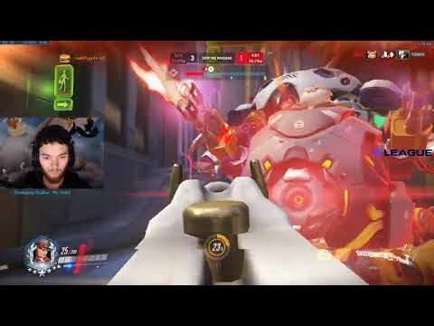 Overwatch Top Ranked Ashe Gameplay By Best DPS Pro Dafran