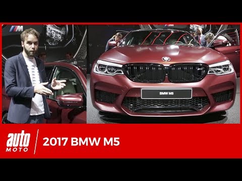 BMW M5 [SALON FRANCFORT 2017] : rassurez les puristes