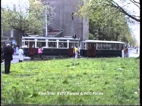 Amsterdam 'TRAM 91' Parade in May 1991