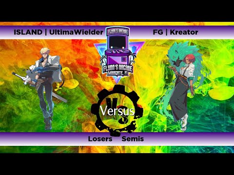 Flynn's Arcade 053 Losers Semis - ISLAND | UltimaWielder (Ky)Vs FG | Kreator (Giovanna) Guilty Gear