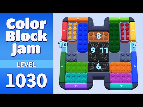 Color Block Jam Level 1030 (1031) | Every Puzzle Solved! 🎯