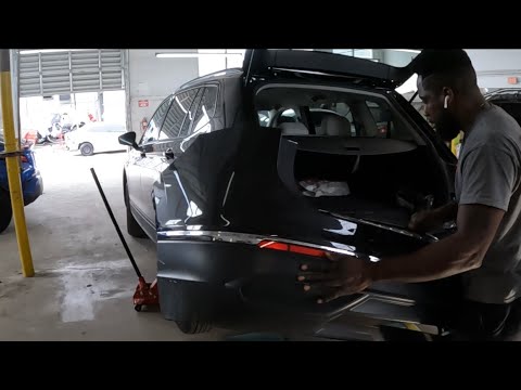 2022 Volkswagen Tiguan how to take the back bumper off