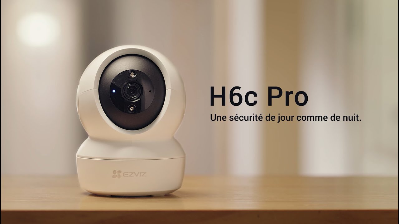 EZVIZ H6c Pro - Caméra panoramique et inclinable pour maison intelligente